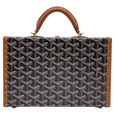 how much is a goyard trunk|goyard trunk bag price.